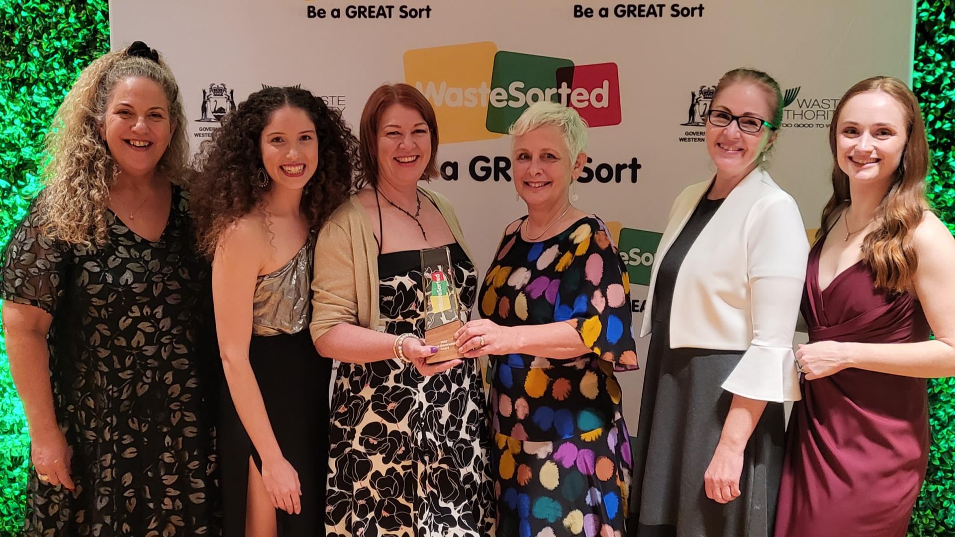 Waste games collaboration winners at 2022 WasteSorted Awards