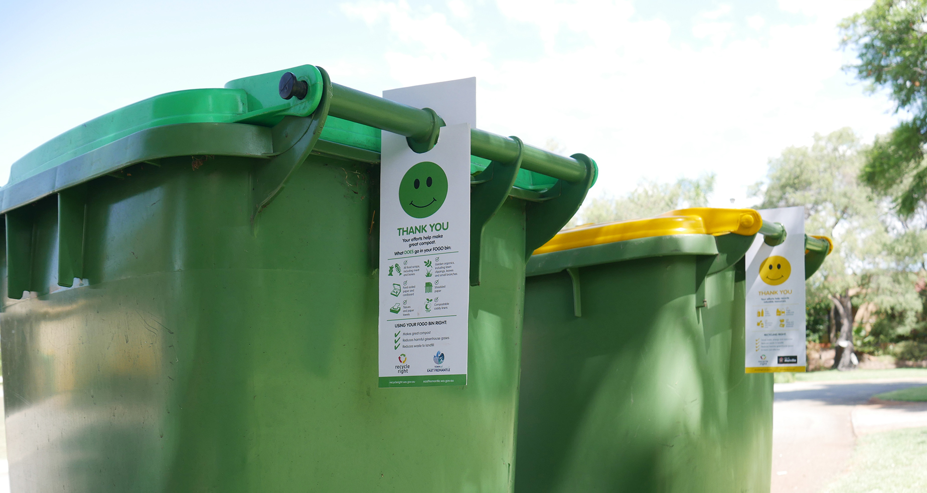 Bin tagging encourages residents to ‘recycle right’